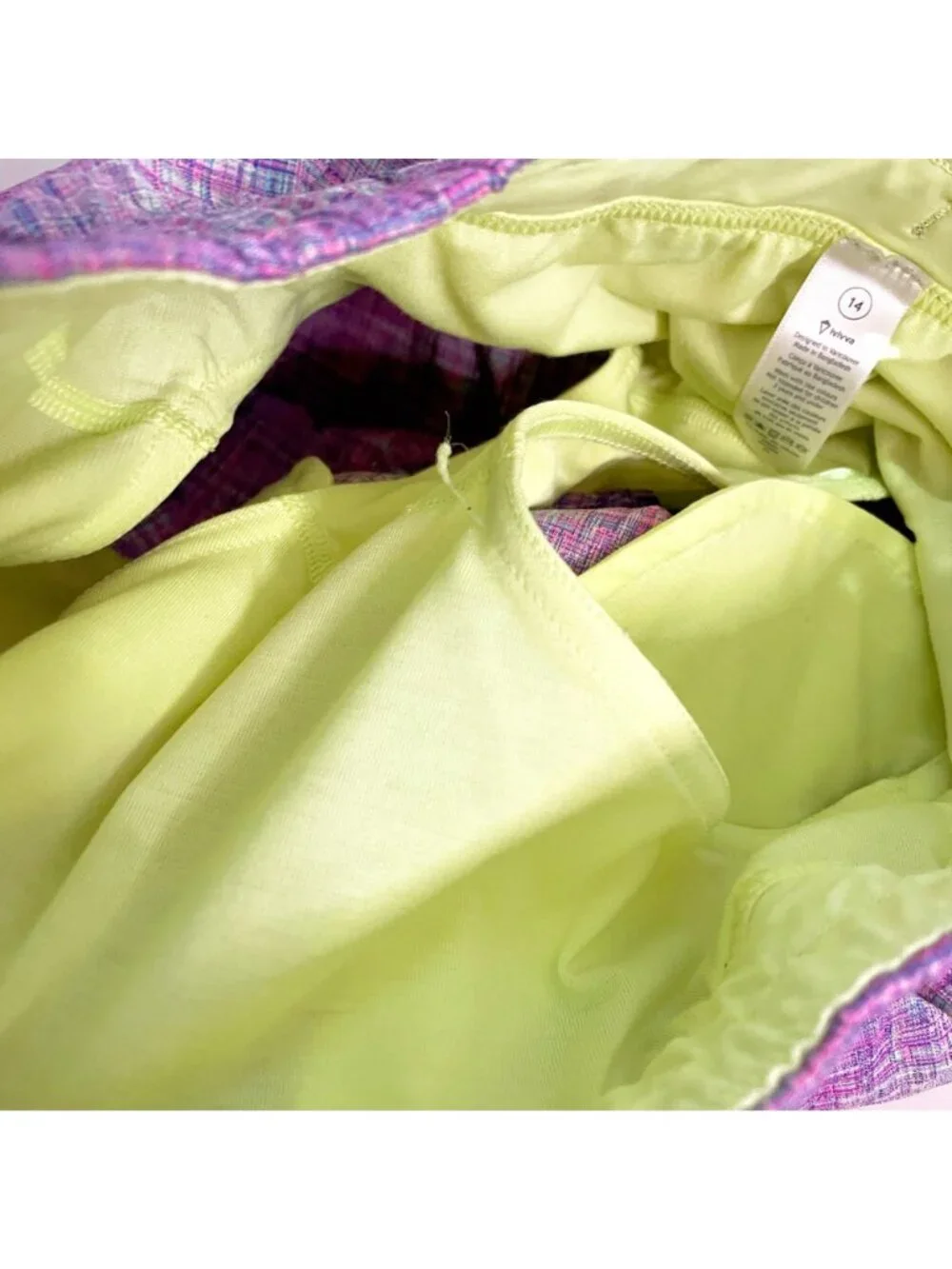Ivivva Purple Play Away Shorts, Size 14